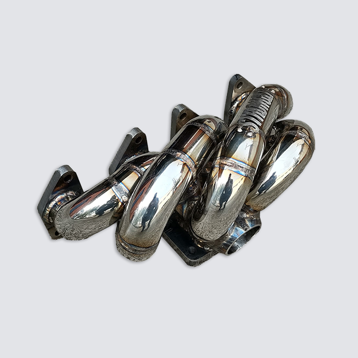 COLETOR DE ESCAPE GM 8V FAMILIA 2 CURTO (inox) (KADETT/ASTRA/VECTRA/CORSA)