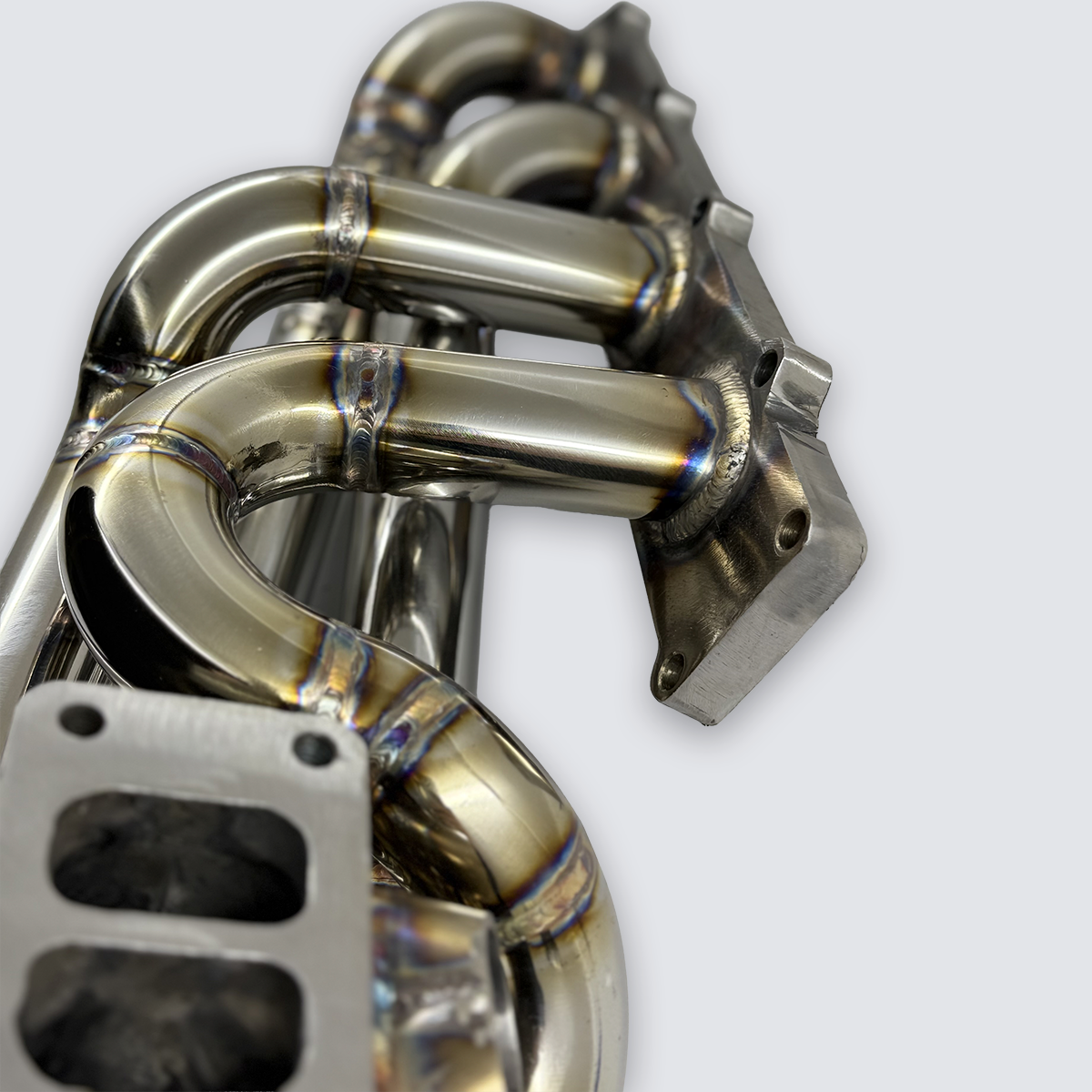 COLETOR DE ESCAPE GM 16V DESLOCADO LADO BATERIA (inox) (KADETT/ASTRA/ CORSA/VECTRA)