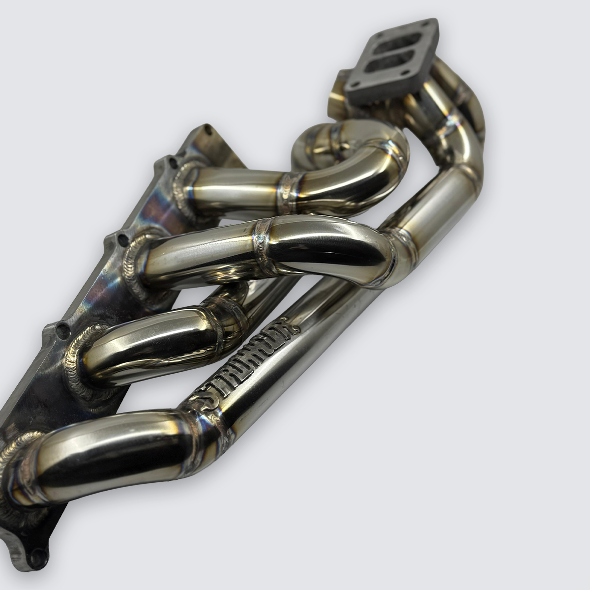 COLETOR DE ESCAPE GM 16V DESLOCADO LADO BATERIA (inox) (KADETT/ASTRA/ CORSA/VECTRA)