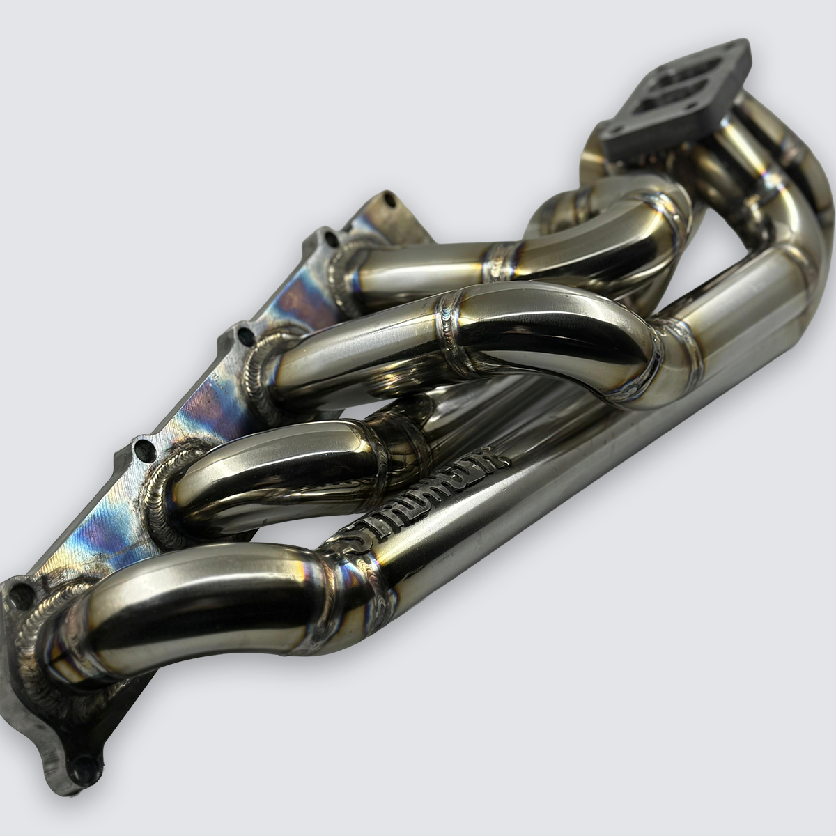 COLETOR DE ESCAPE GM 16V DESLOCADO LADO BATERIA (inox) (KADETT/ASTRA/ CORSA/VECTRA)