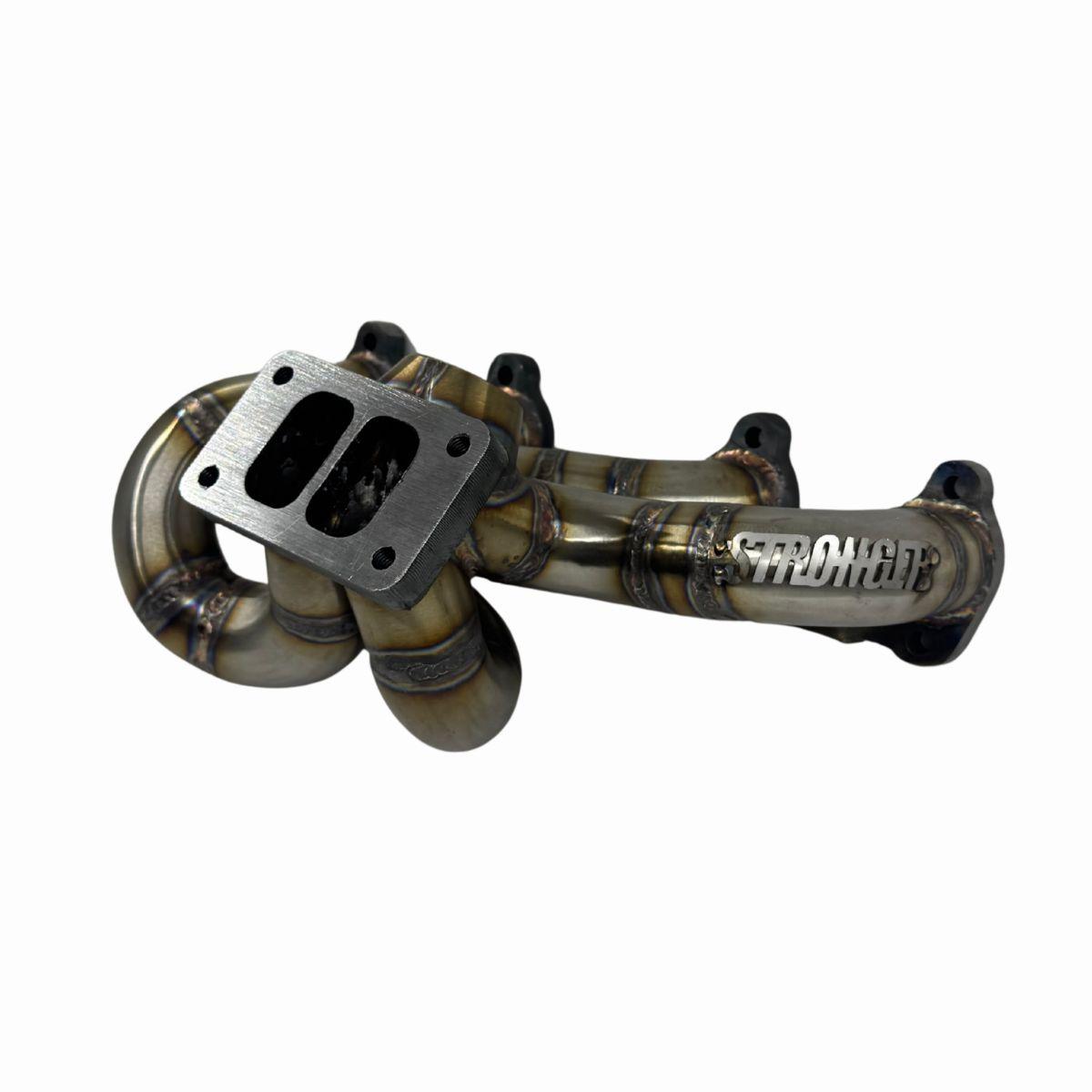 COLETOR DE ESCAPE AP - FLUXO CRUZADO GOL QUADRADO AO G4 (inox)