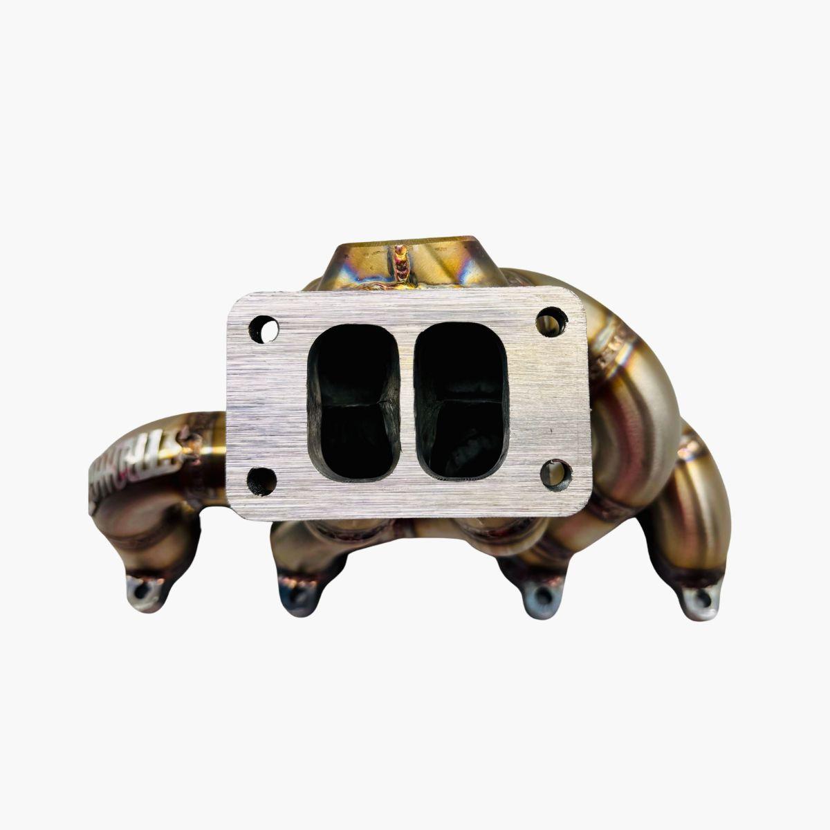 COLETOR DE ESCAPE AP UNILATERAL GOL ( TW14) MAIS DOW PIPE DE 3"