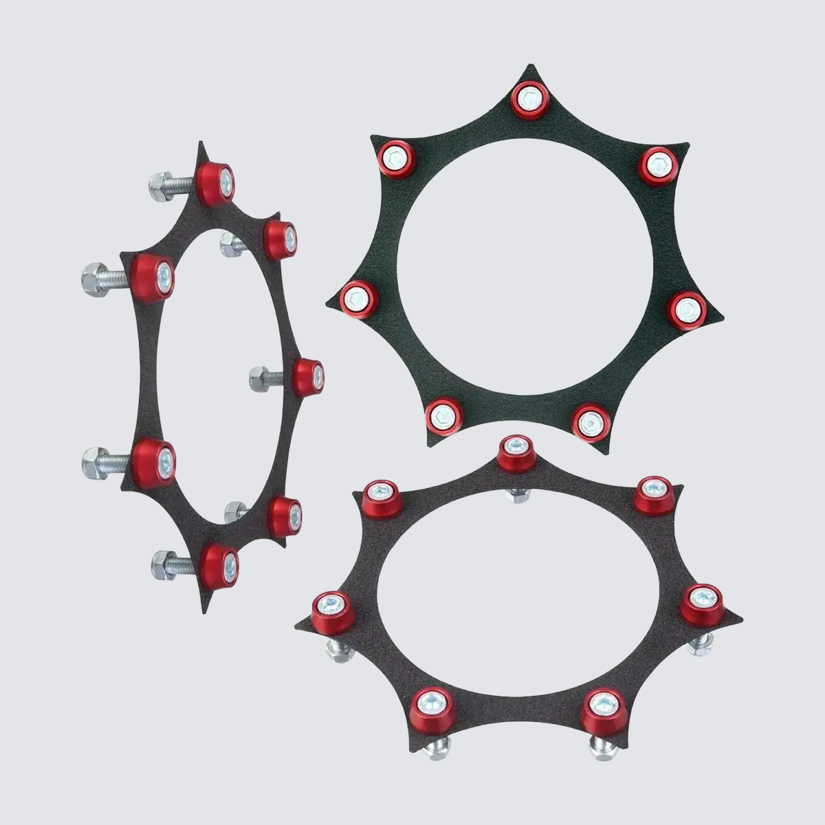 MOLDURA SAIDA ESCAPAMENTO CAPO PARALAMA 3’’/3,5’’/4’’