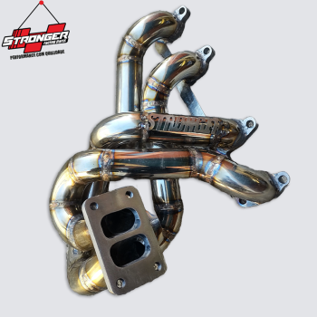 COLETOR DE ESCAPE CHEVETTE AP FLUXO CRUZADO (inox)