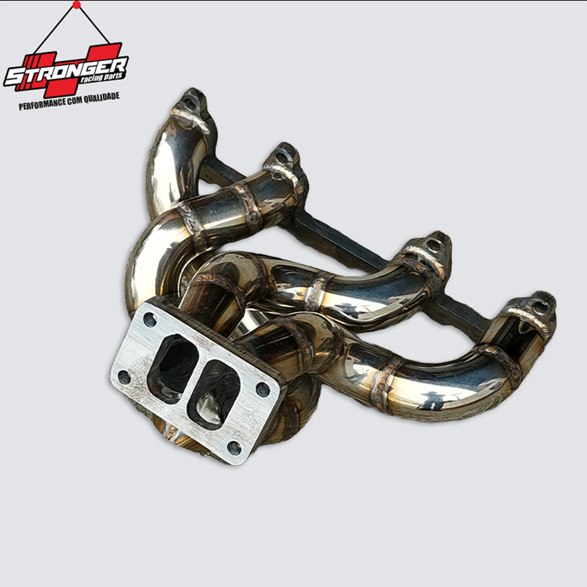 COLETOR DE ESCAPE AP - AR/DIREÇÃO AO MI GOL AO G4 (inox)