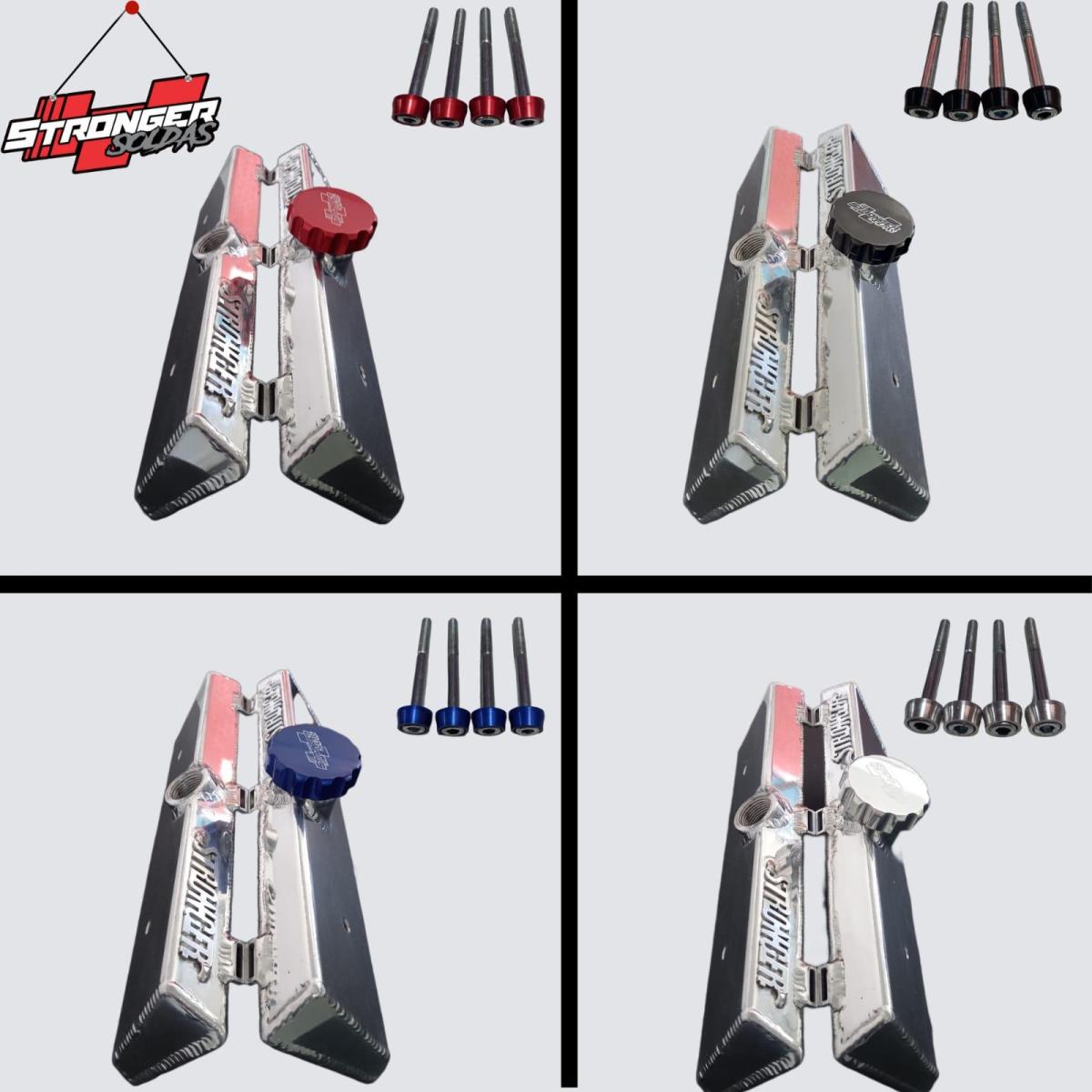 TAMPA DE VÁLVULA CHEVETTE OHC POLIDA