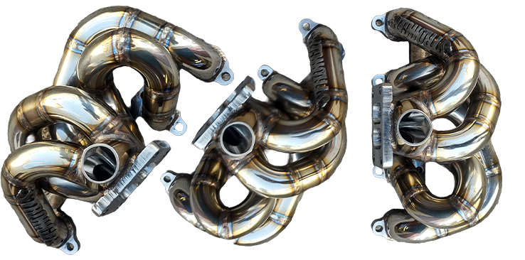 Coletor de Escape Fluxo Cruzado Golf MK3