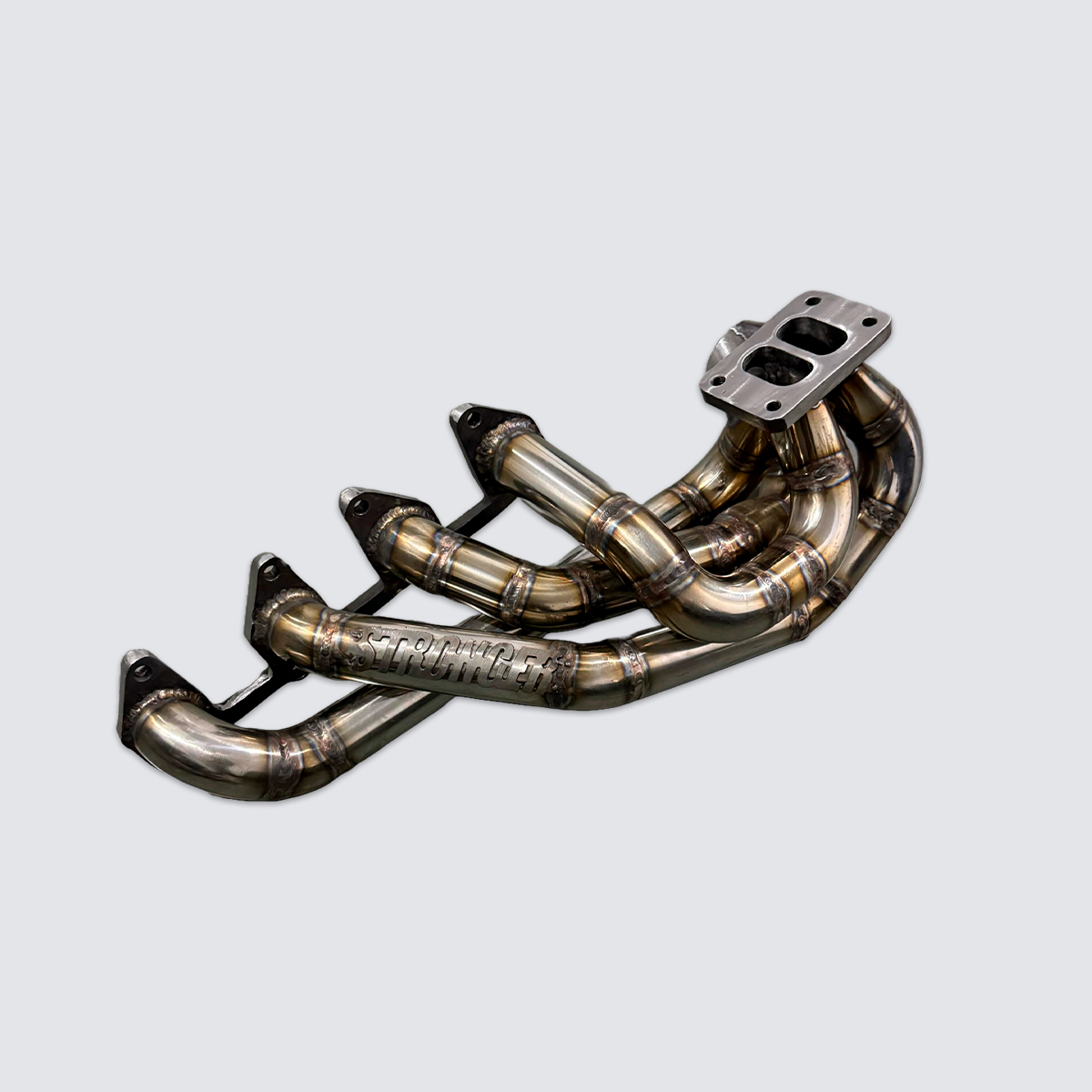 COLETOR DE ESCAPE GM 8V FAMILIA 2 DESLOCADO LADO BATERIA (inox) (KADETT/ASTRA/CORSA/VECTRA)